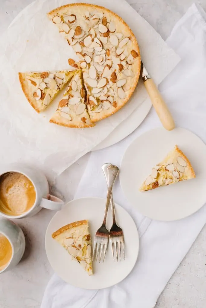 Traditional Swedish Almond Cake Slices Recipe 