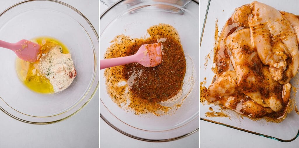 steps for making a chicken marinade