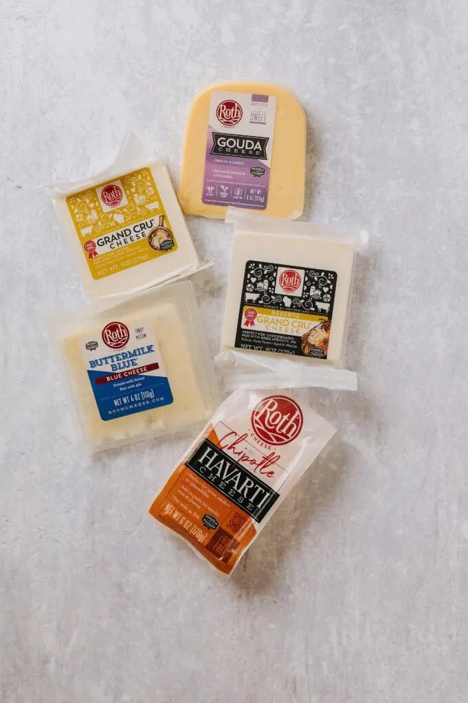 roth cheeses for roth holiday cheeseboard