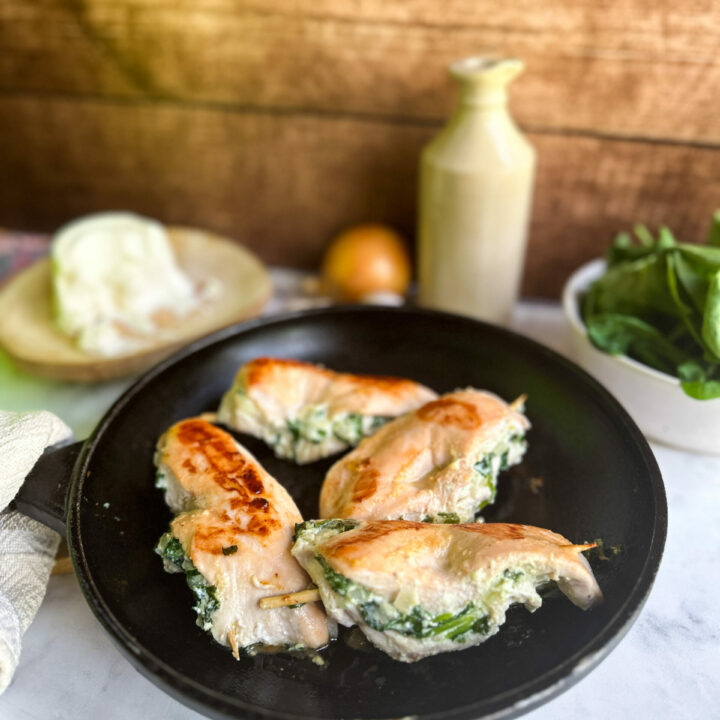 Stuffed Chicken Breast With Spinach