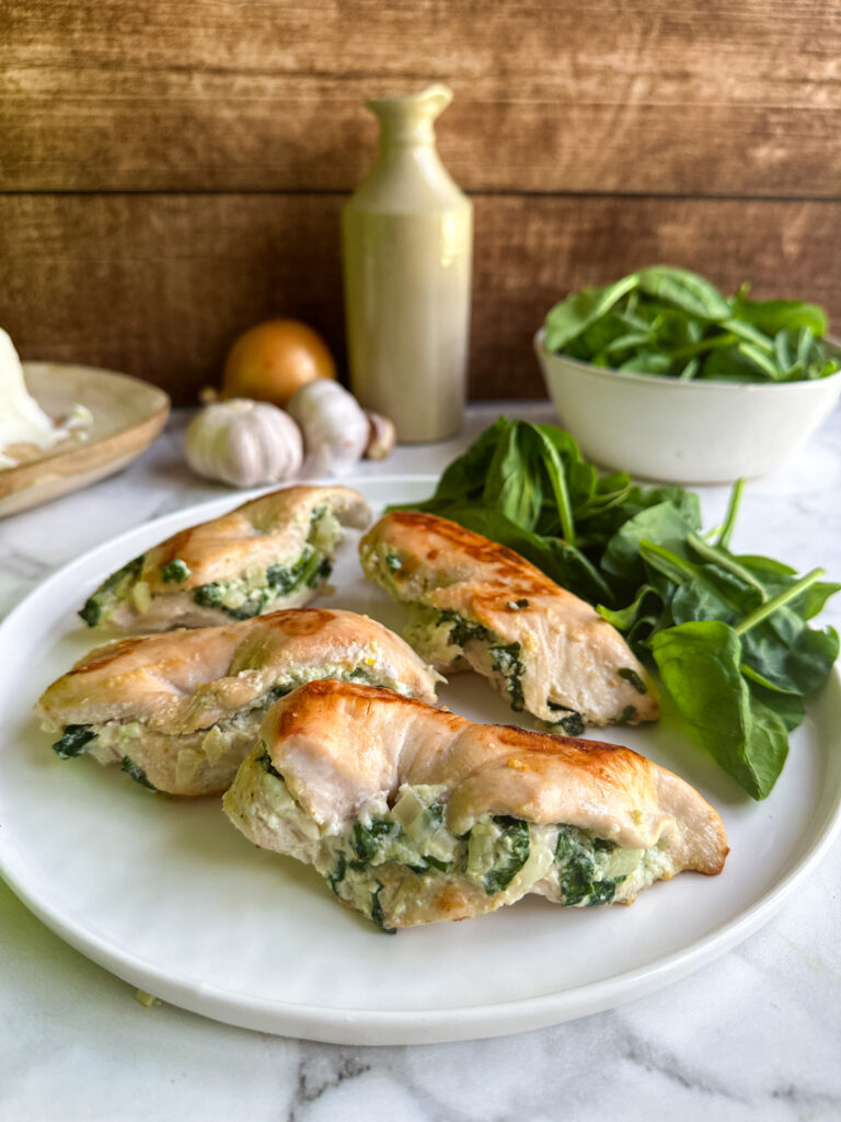 Stuffed chicken breast with spinach - featured image