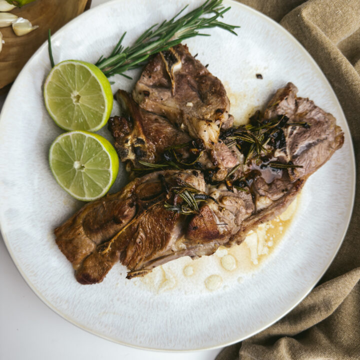 The Best Oven Baked Lamb Chops