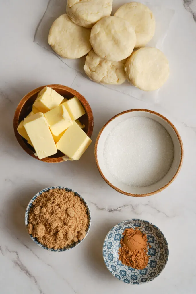 Monkey Bread ingredients