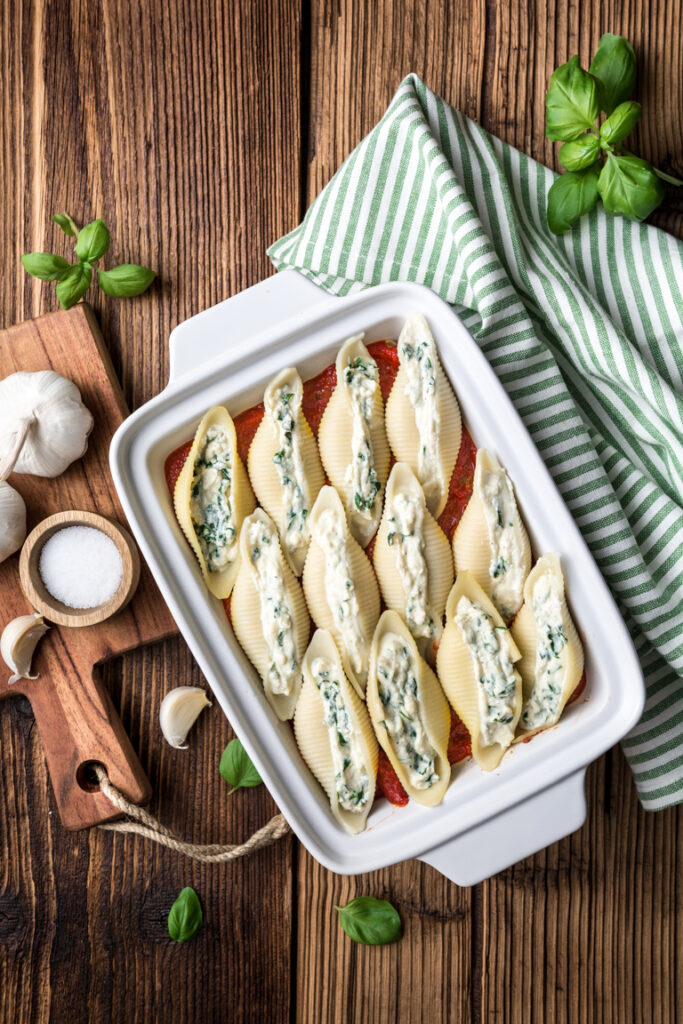 Ricotta and Spinach Stuffed Shells Step 5