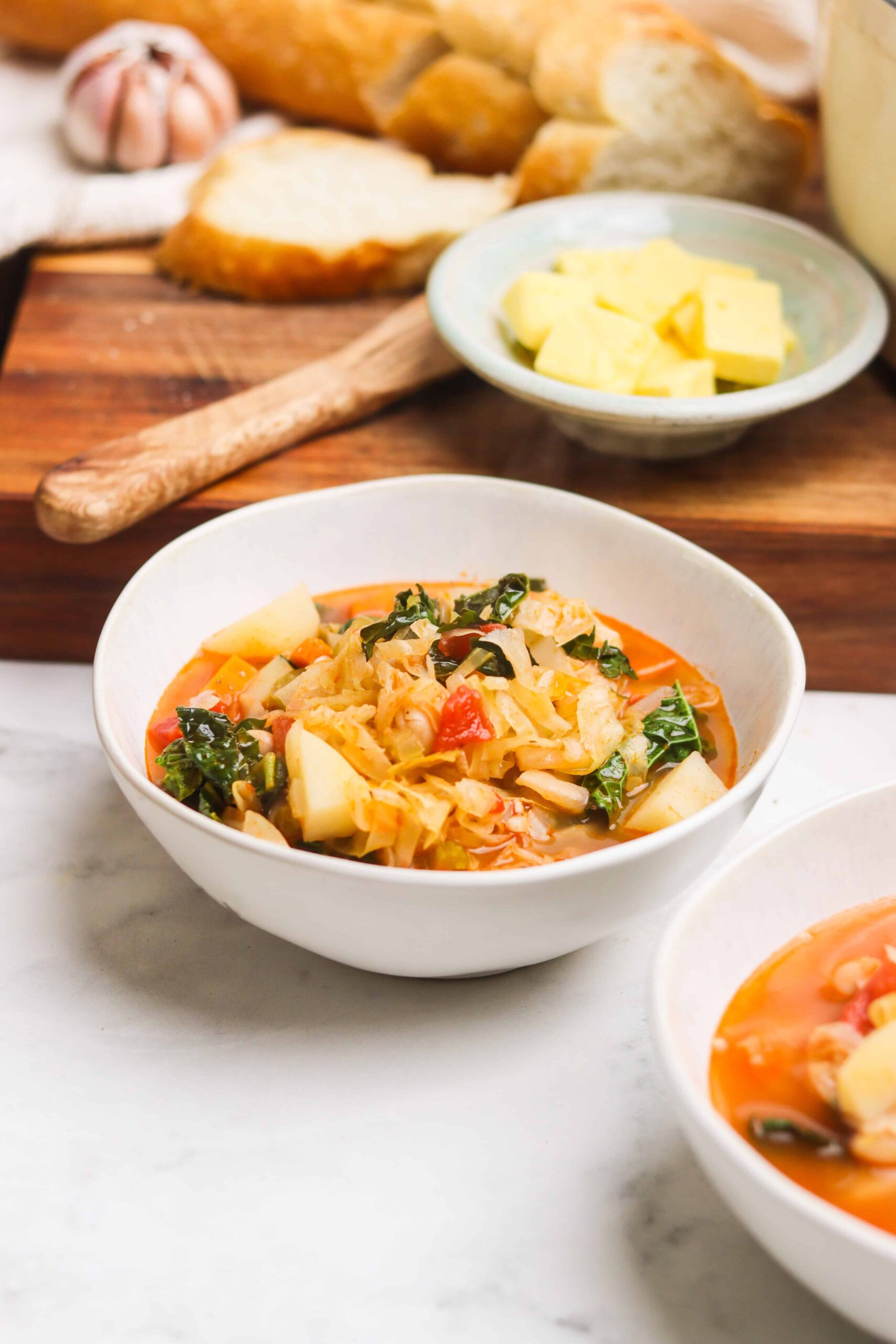 Delicious Cabbage Soup featured