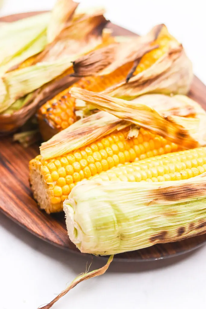 Grilled Corn in the Husk step