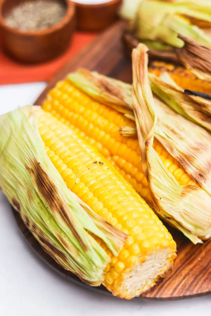 Grilled Corn in the Husk featured