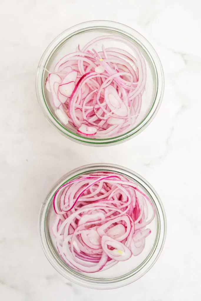 Pickled Red Onions Recipe step