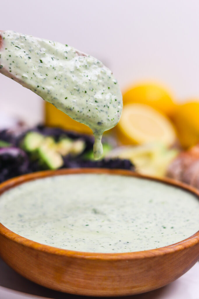 Easy Green Goddess Dressing Recipe featured
