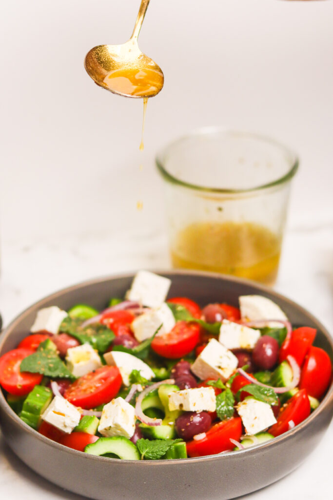 Best Homemade Greek Salad Dressing featured