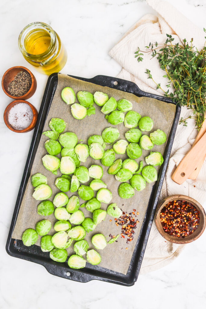 Roasted Brussels Sprouts Recipe ingredients