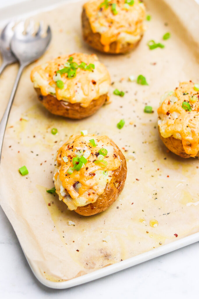 Perfect Twice Baked Potatoes (Really!) featured