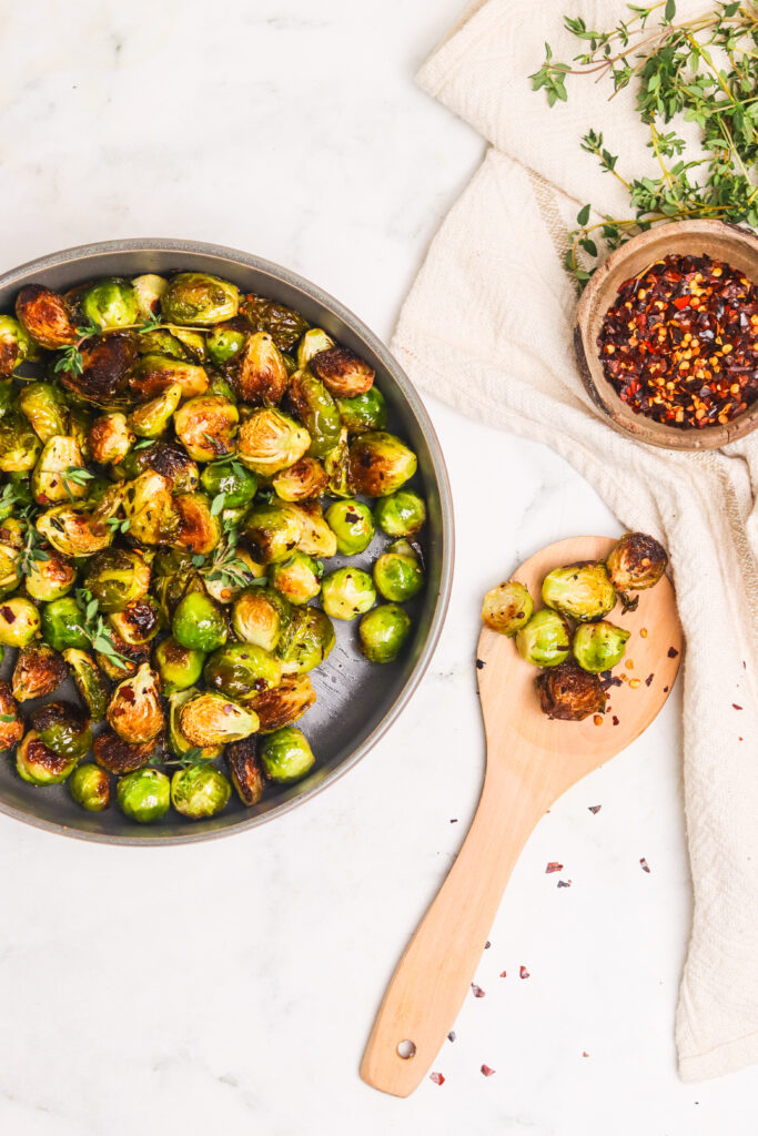 Roasted Brussels Sprouts Recipe featured