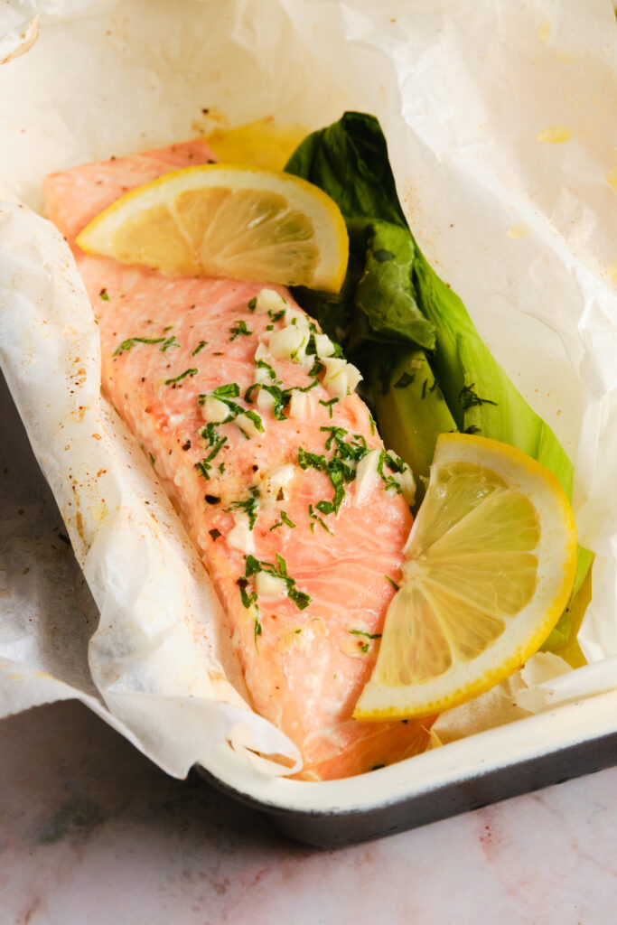 Baked Salmon in Paper
