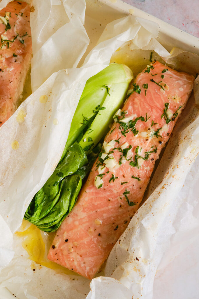 Baked Salmon in Paper