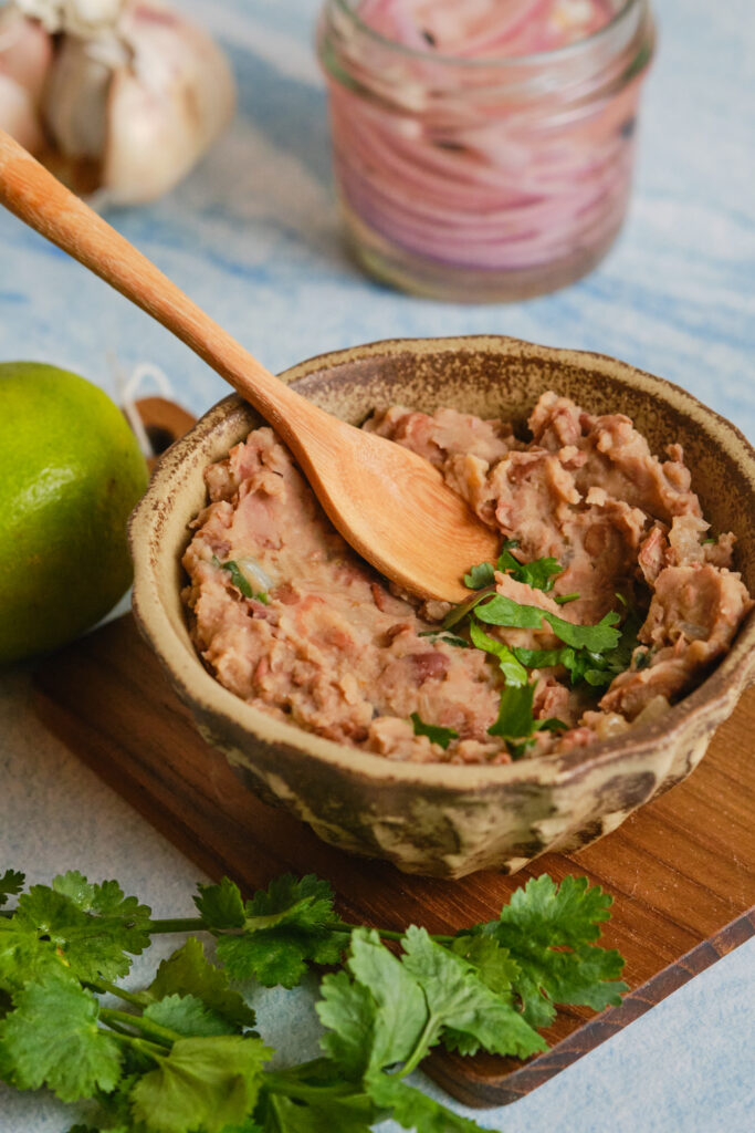 The Best Refried Beans Recipe featured above