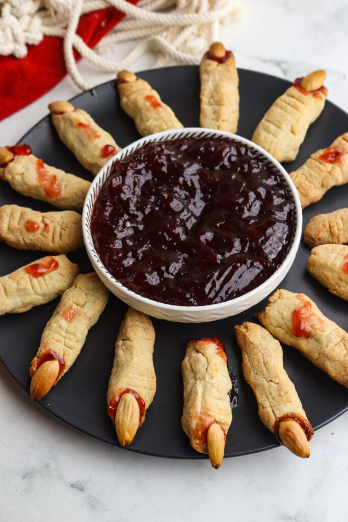 Spooky Witch Finger Cookies featured image above