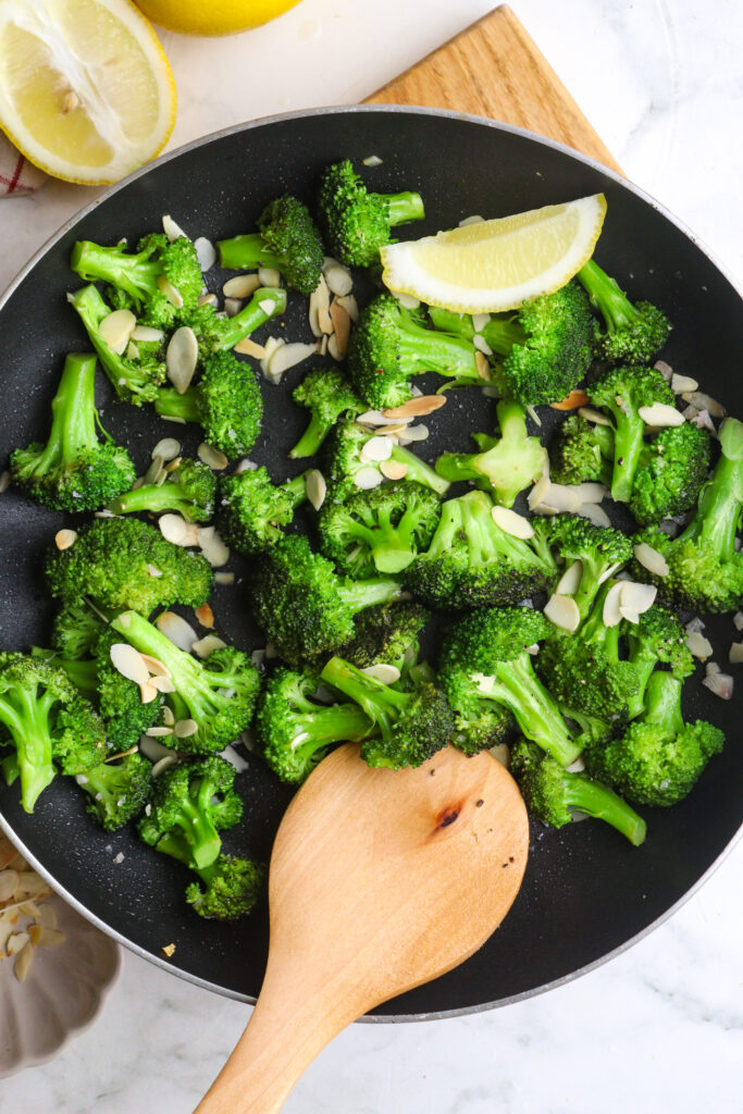 Easy Sauteed Broccoli Recipe featured image below 2