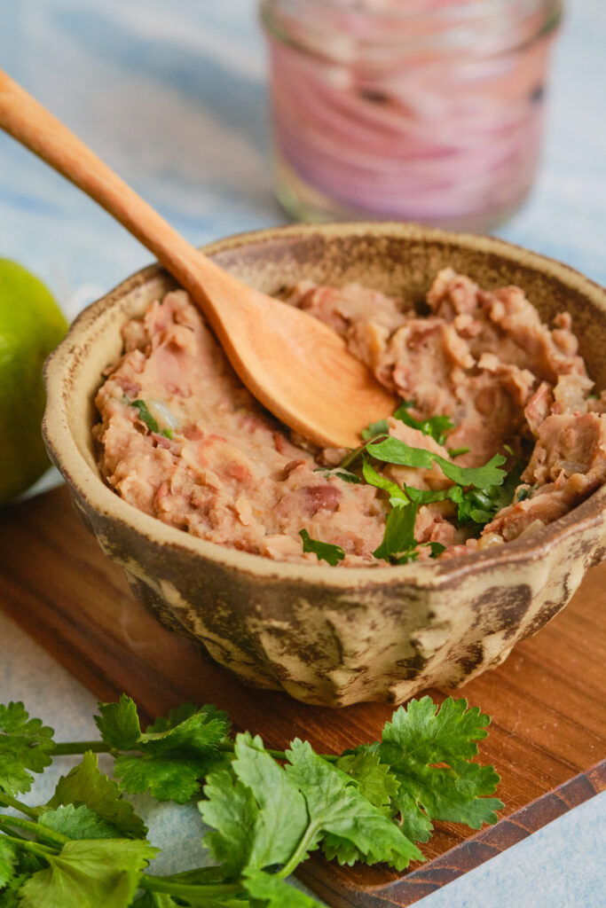 The Best Refried Beans Recipe featured image below 1