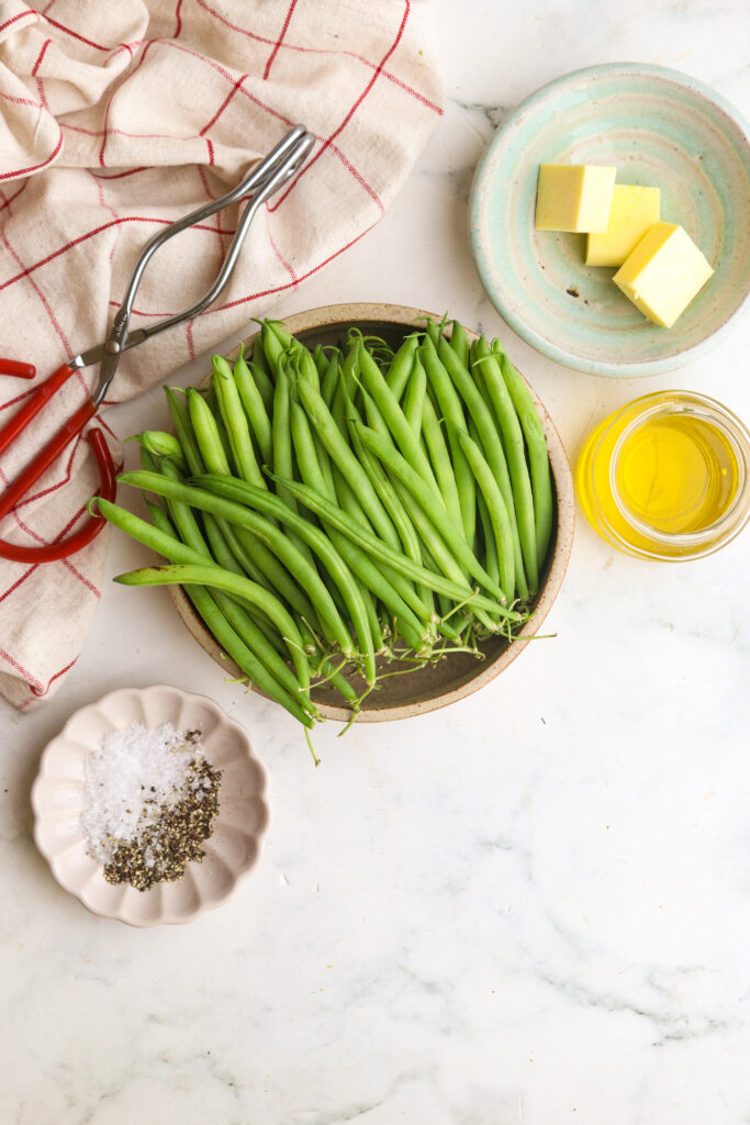 Delicious Grilled Green Beans Recipe ingredients
