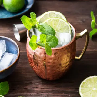 Moscow Mule Above Shot