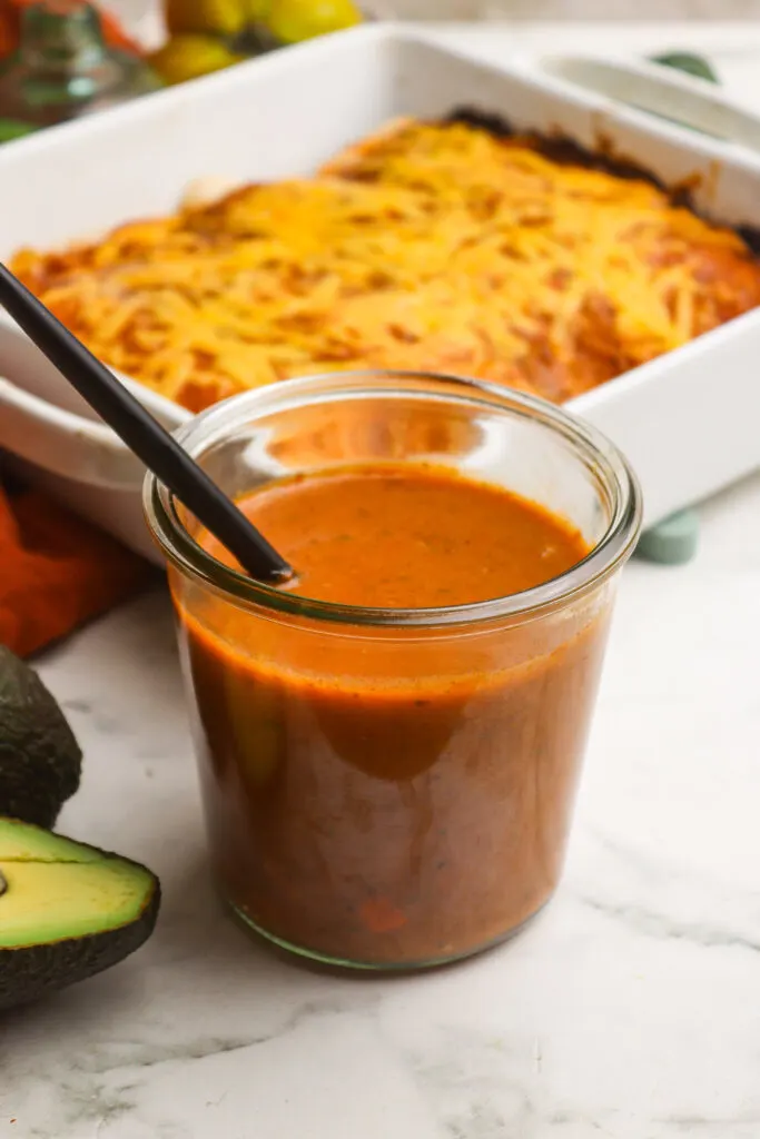Homemade Enchilada Sauce picture above