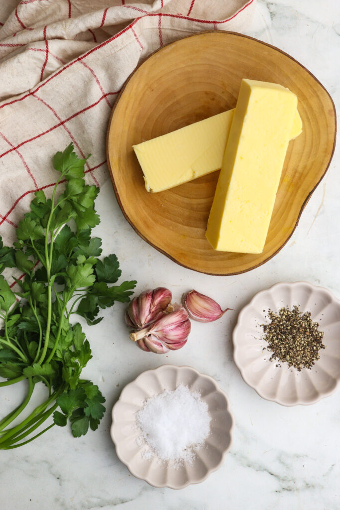 Garlic Butter Recipe ingredients