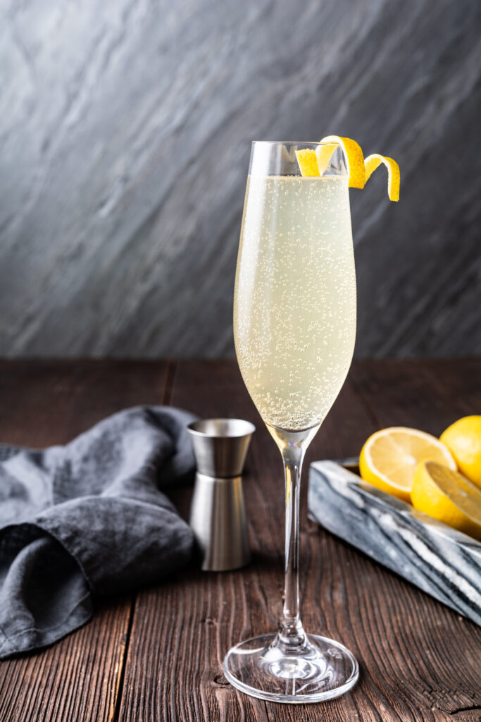 Classic French 75 Recipe featured image below