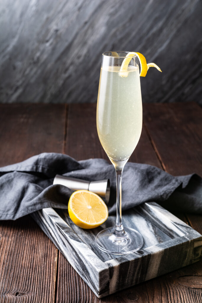 Classic French 75 Recipe featured image below 2