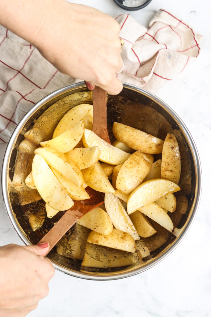 Delicious Potato Wedges Recipe step 4