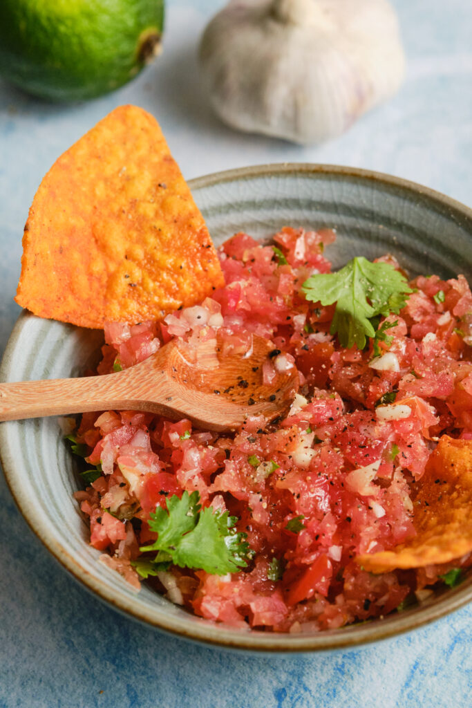 The Best Homemade Salsa Recipe featured image above