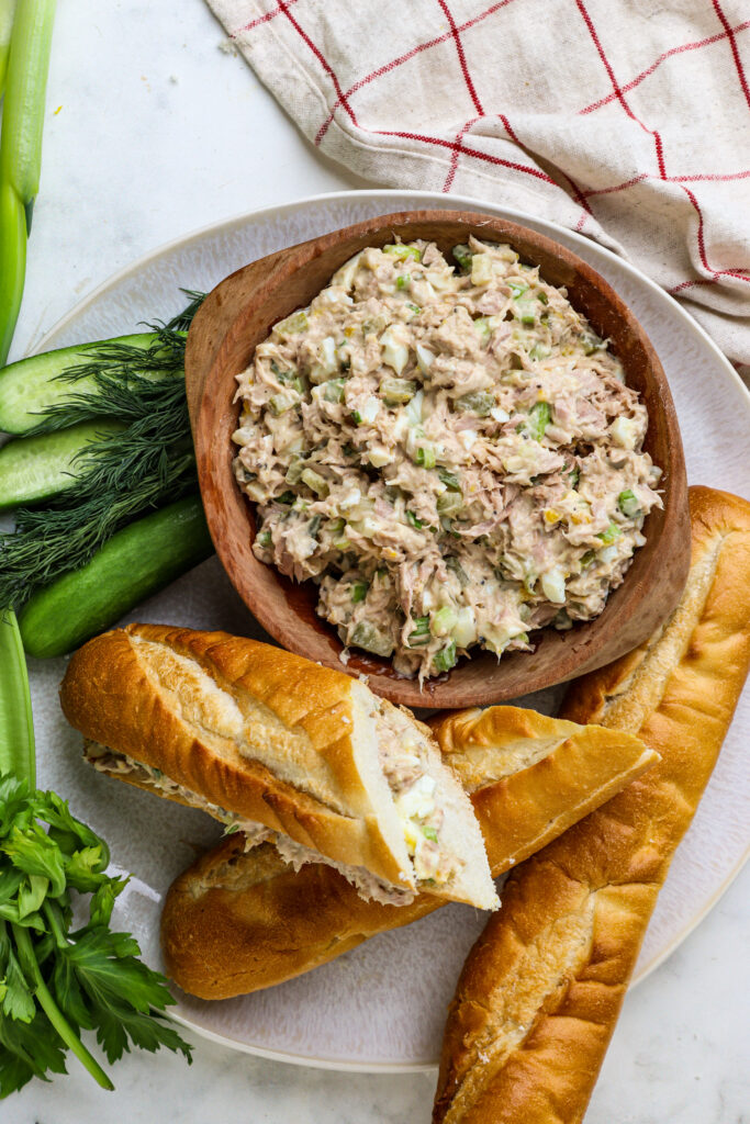 How to Make Tuna Salad featured image below