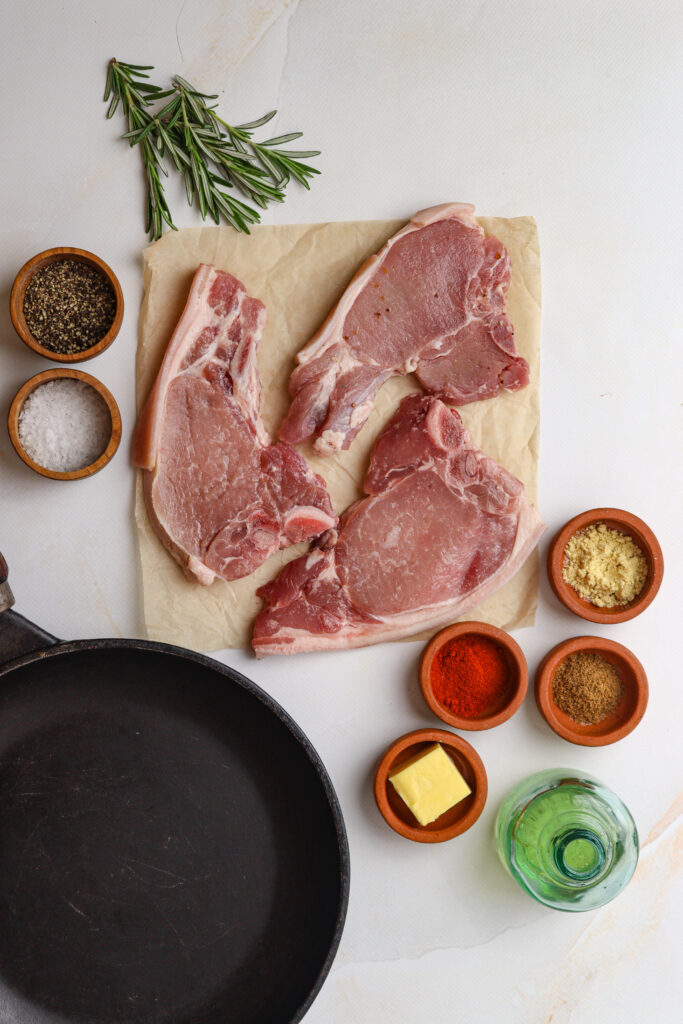 How to Cook Bone-in Pork Chop ingredients