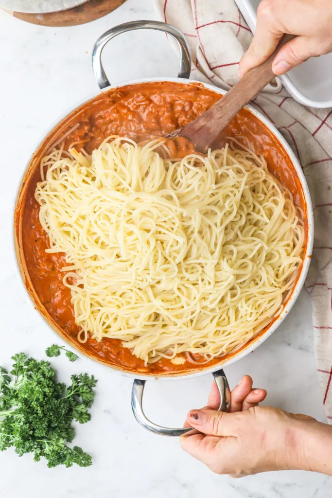 Baked Spaghetti Recipe step 7