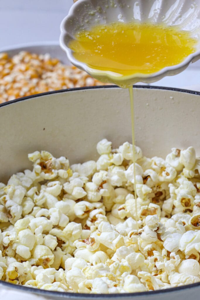 Buttered Popcorn Recipe featured image above