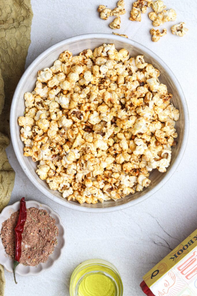 Delicious Taco Popcorn Recipe featured image below
