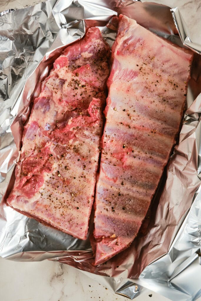 Fall-off the Bone Ribs in the Oven step 2