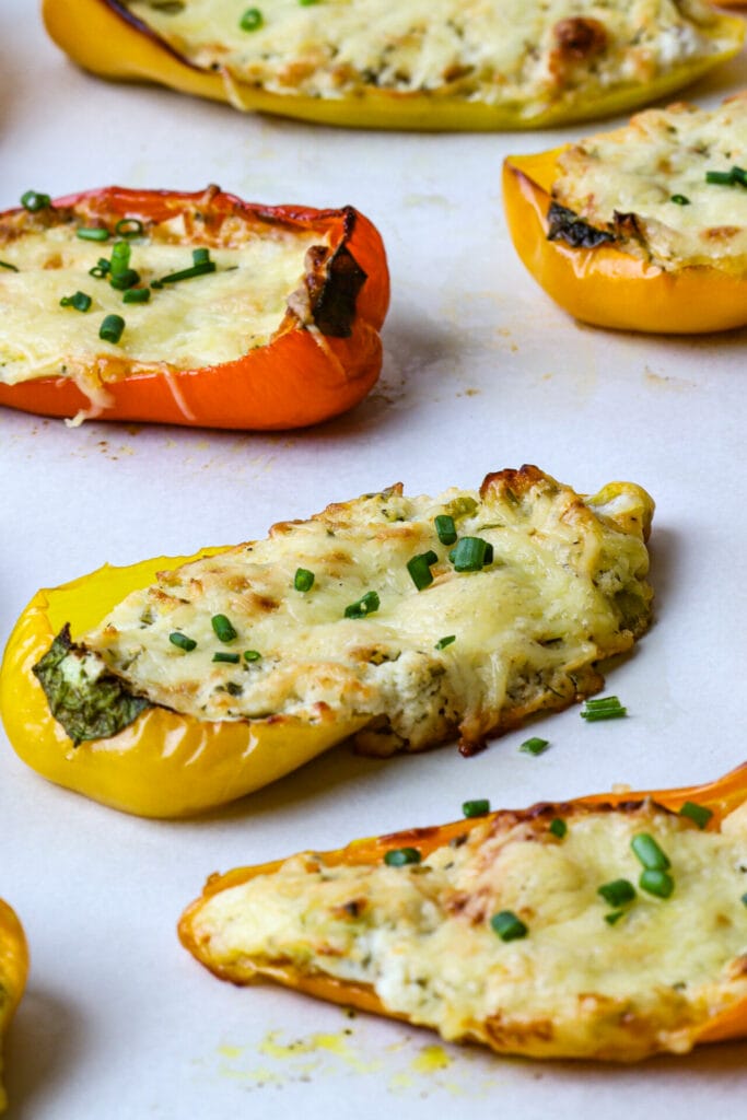 Cream Cheese Stuffed Peppers (with Boursin) featured image below