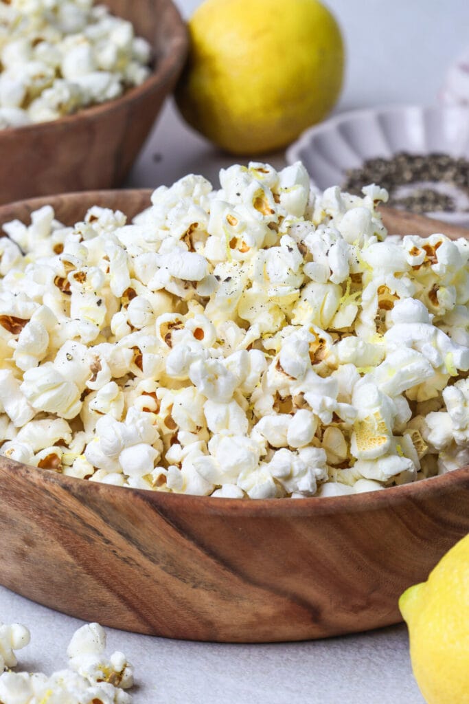 Lemon Popcorn Recipe (with Pepper!) featured image below
