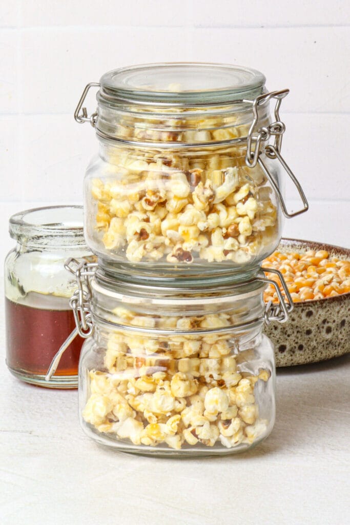 Homemade Salted Caramel Popcorn featured image featured image below