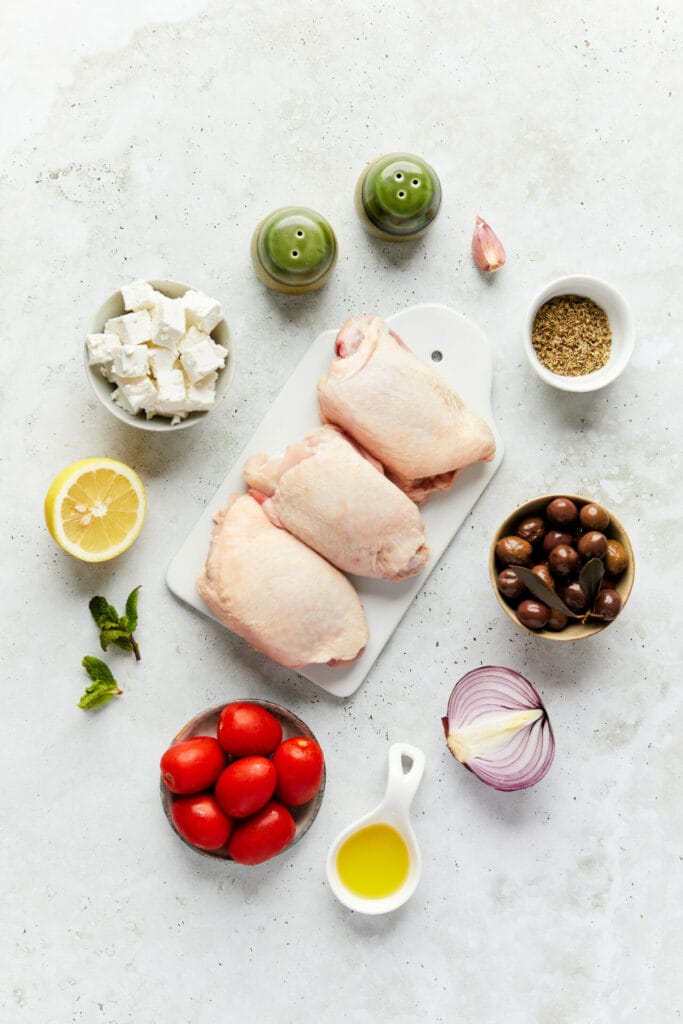 Oven-Baked Greek Chicken Breast ingredients