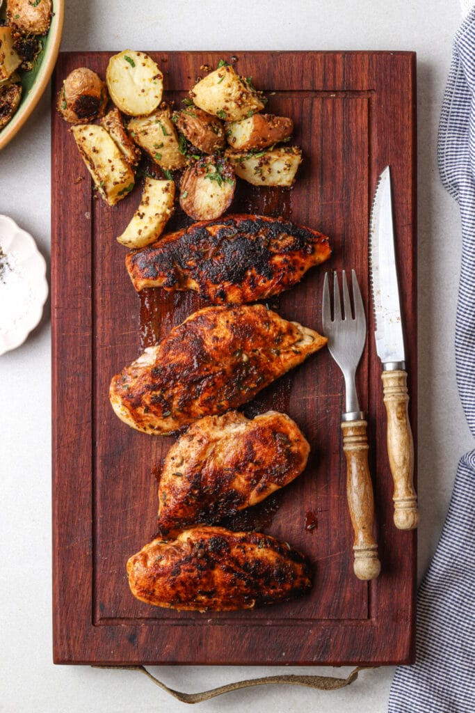 Smoked Chicken Breast featured image top shot