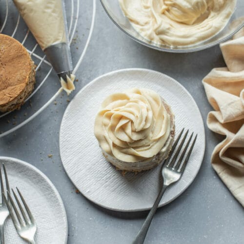 Brown Sugar Cream Cheese Frosting featured image top shot