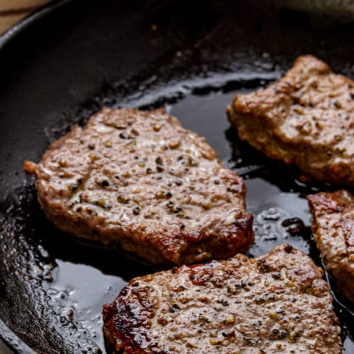 Pan Fry Cubed Steak featured image