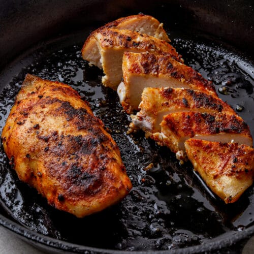 Pan Seared Oven Baked Chicken Breasts featured image