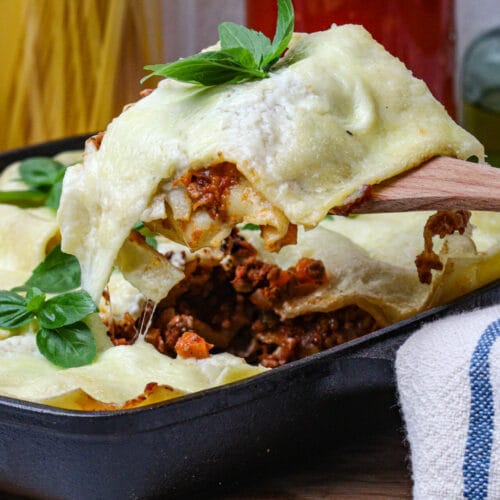 Stovetop Skillet Lasagna featured image