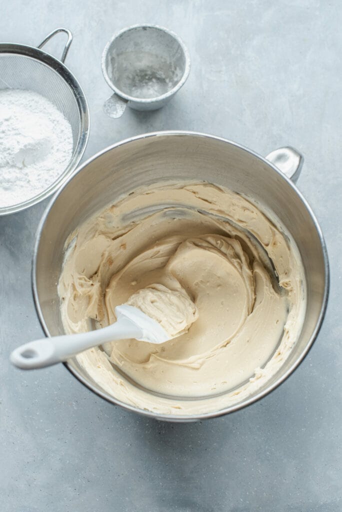 Brown Sugar Cream Cheese Frosting steps