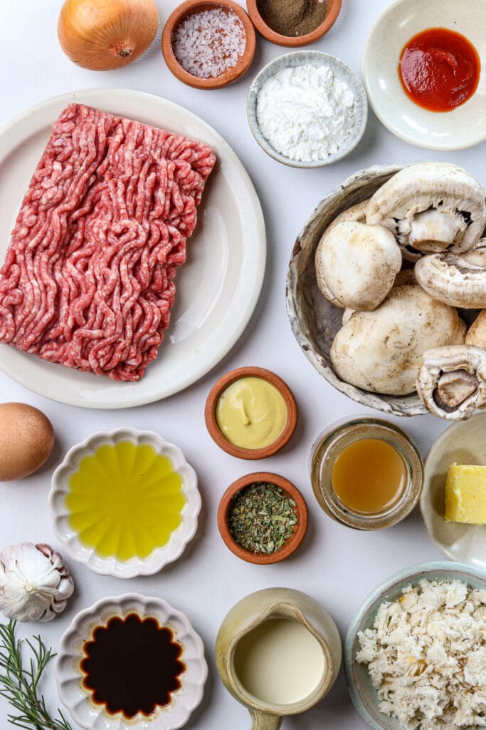 Salisbury Steak ingredients