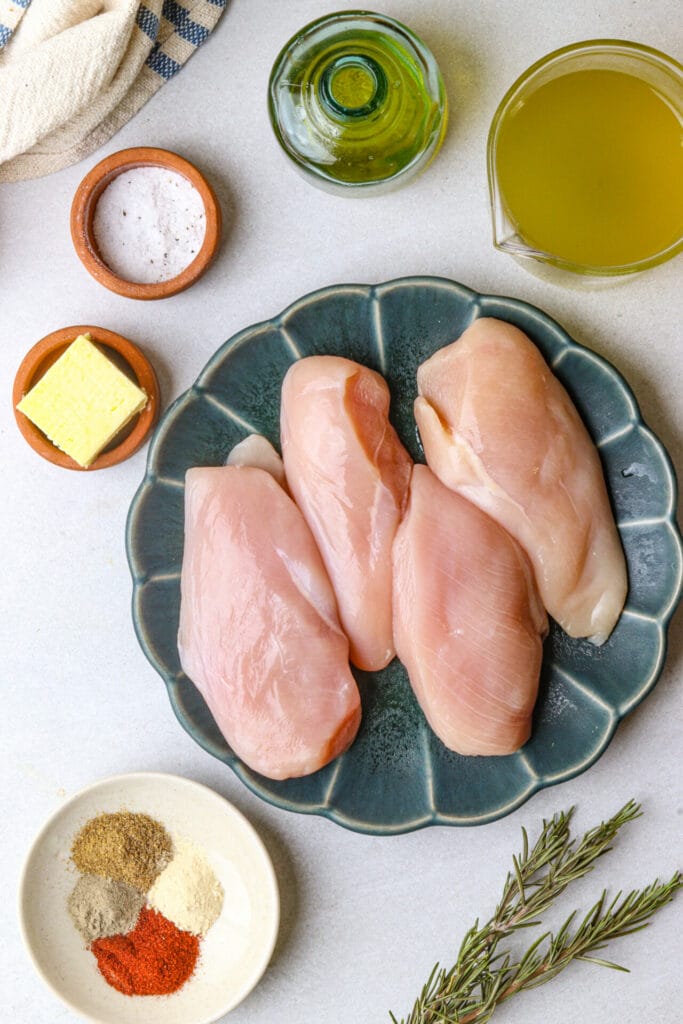 Slow Roasted Chicken Breast ingredients