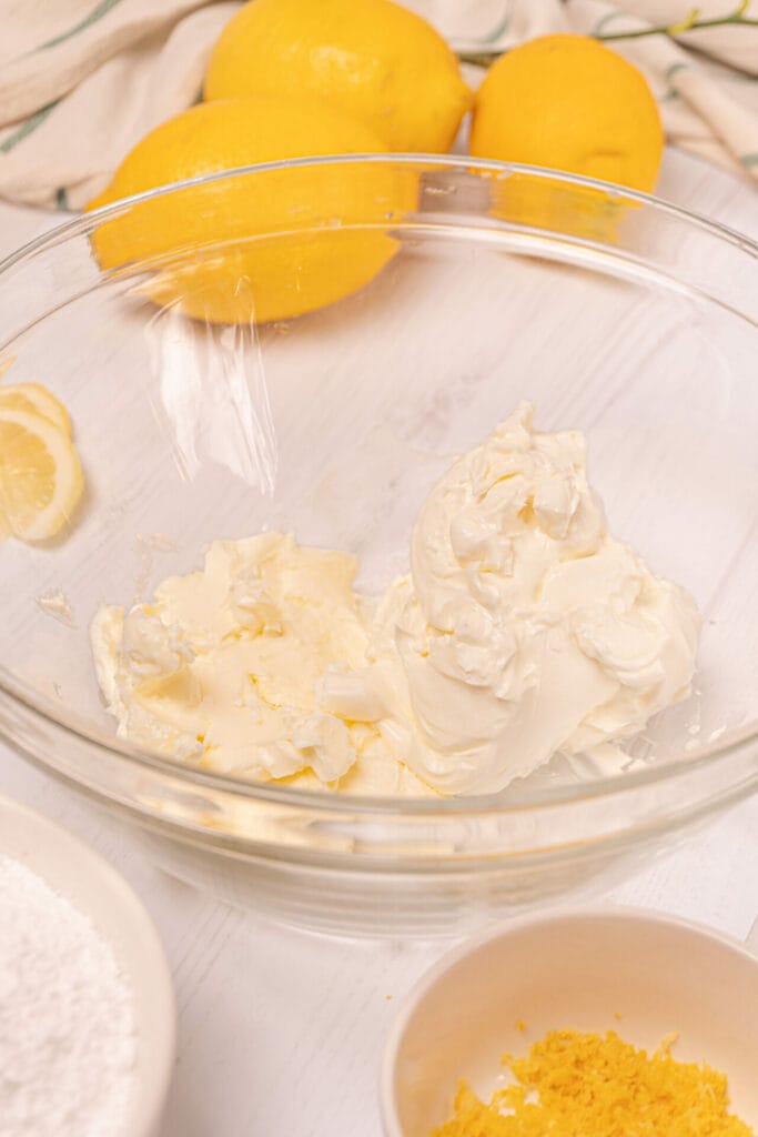 Lemon Cream Cheese Frosting steps